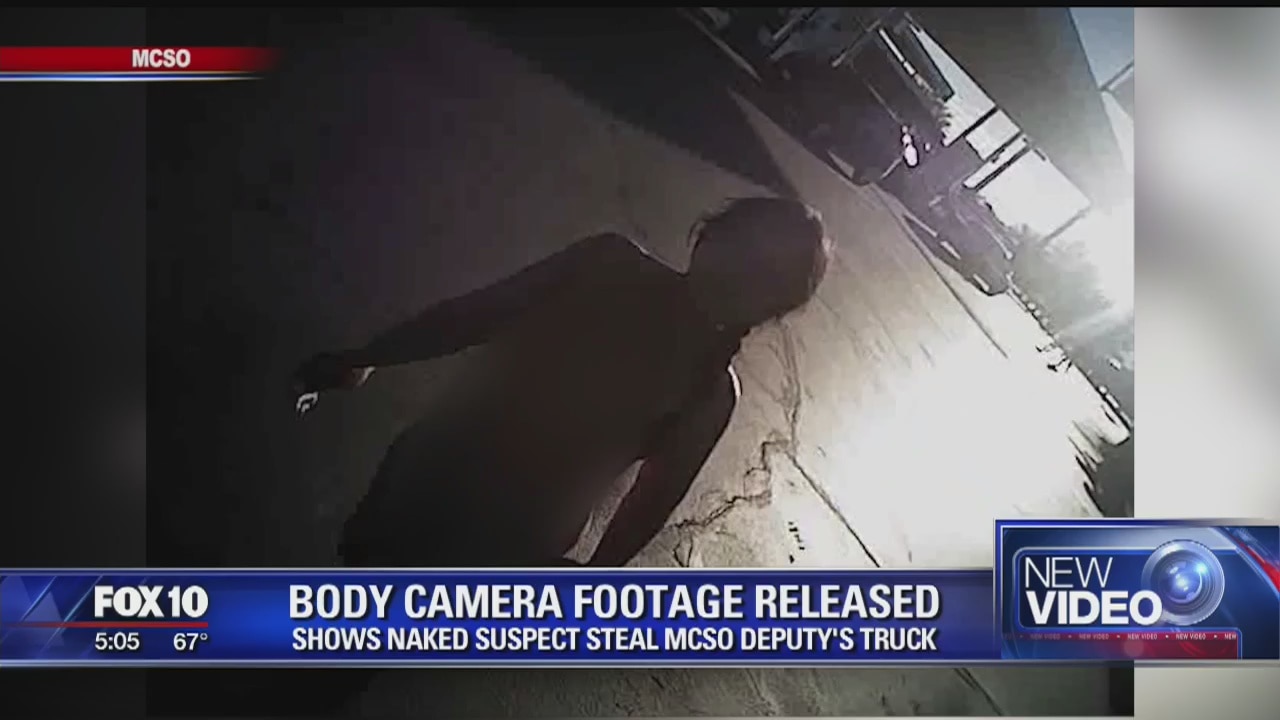 Video released of nude Mesa woman who stole MCSO truck 2