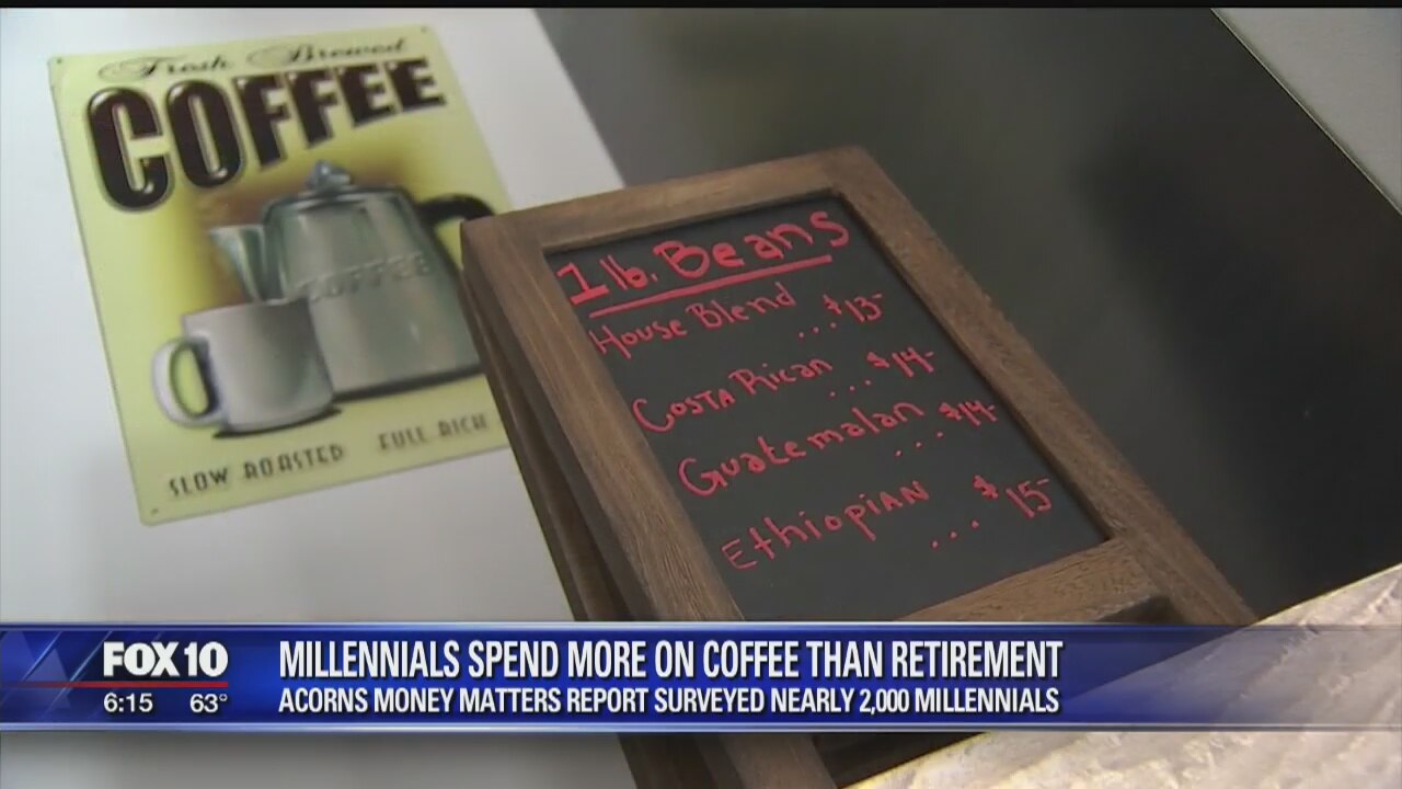 Study: Millennials spend more on coffee than investing in retirement