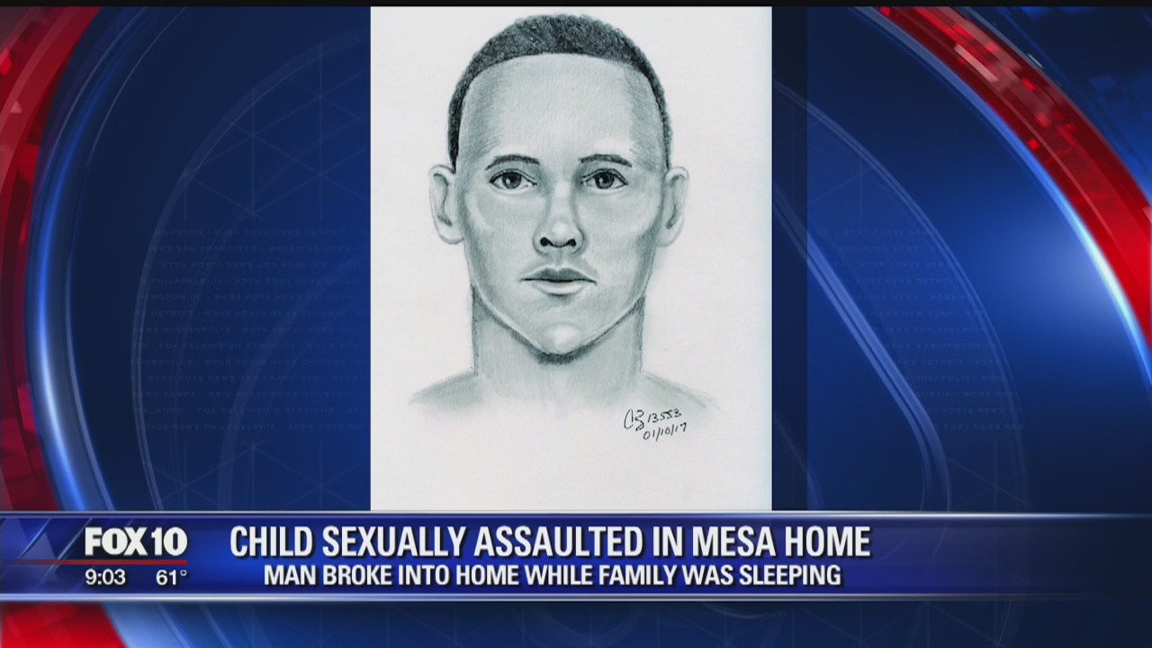 Mesa police search for child sexual assault suspect