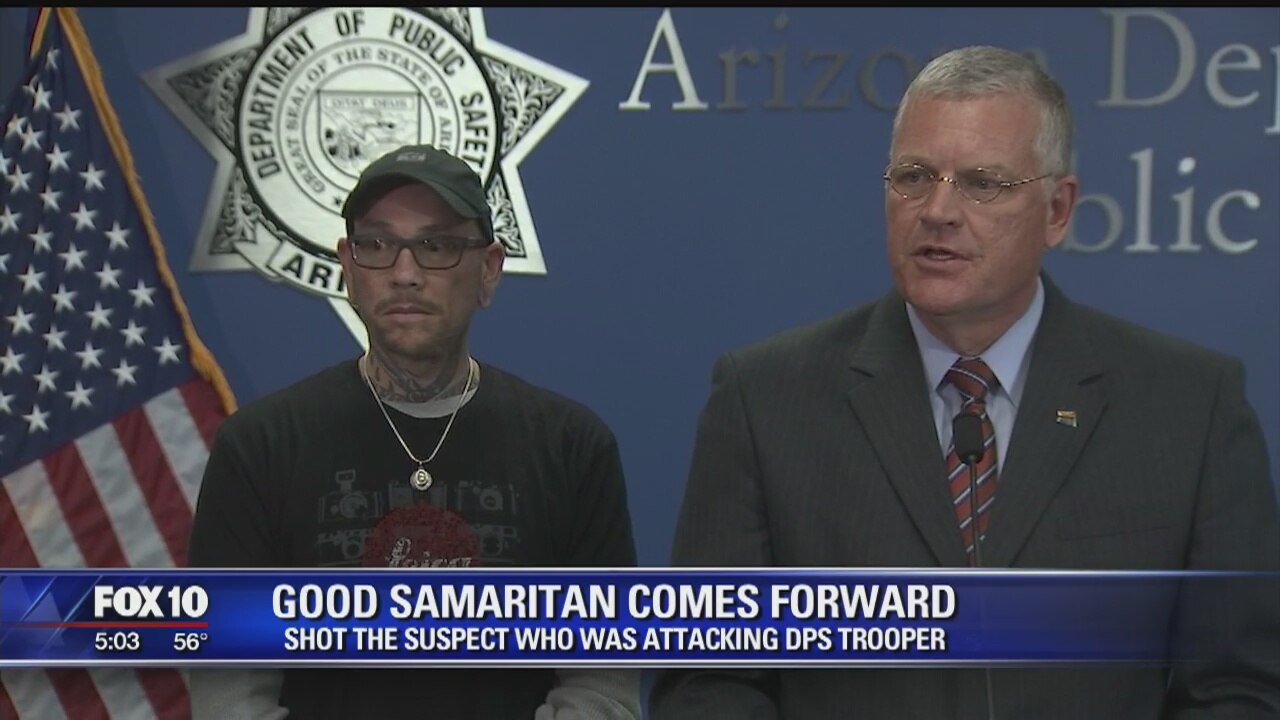 Good Samaritan who shot suspect attacking DPS trooper comes forward