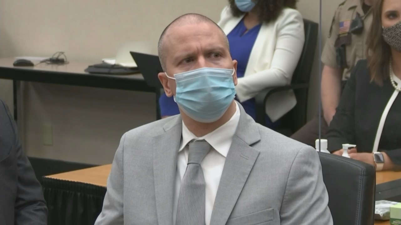 Derek Chauvin sentenced to 270 months in prison