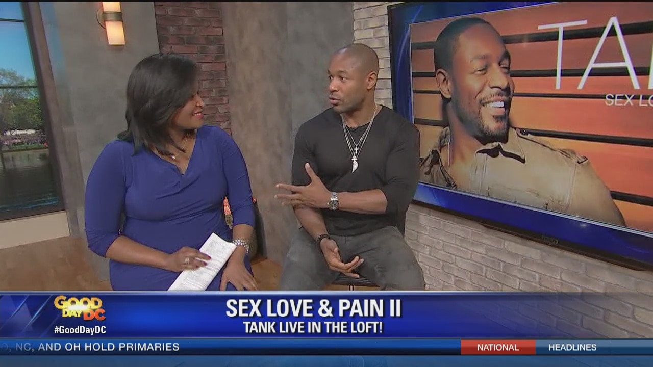 R&B singer Tank on GoodDayDC