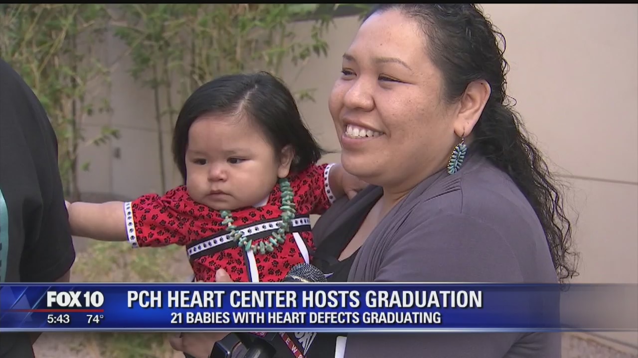 1-year-old graduates from PCH after successful heart surgeries