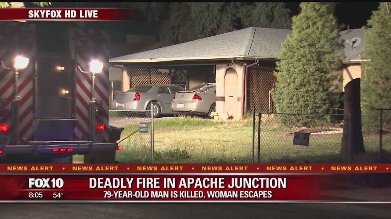 Woman gets out but house fire kills 79-year-old man