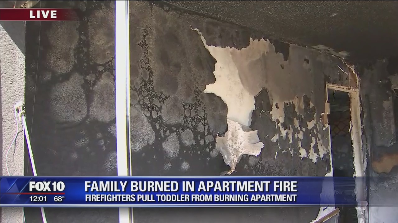Toddler in extremely critical condition following south Phoenix house fire