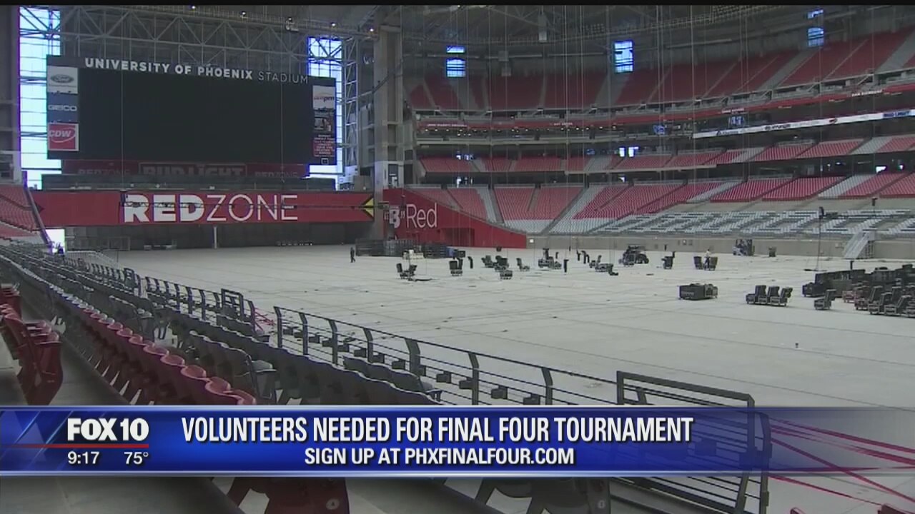 More volunteers needed for Final Four
