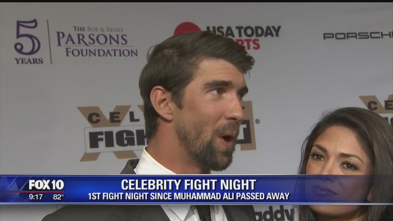 Celebrities gather for first fight night since Ali's passing