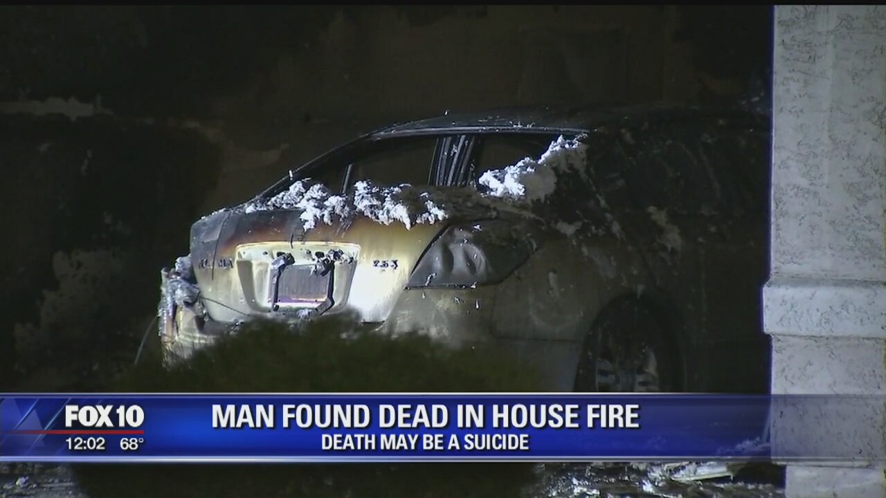 Man dies in north Phoenix garage fire