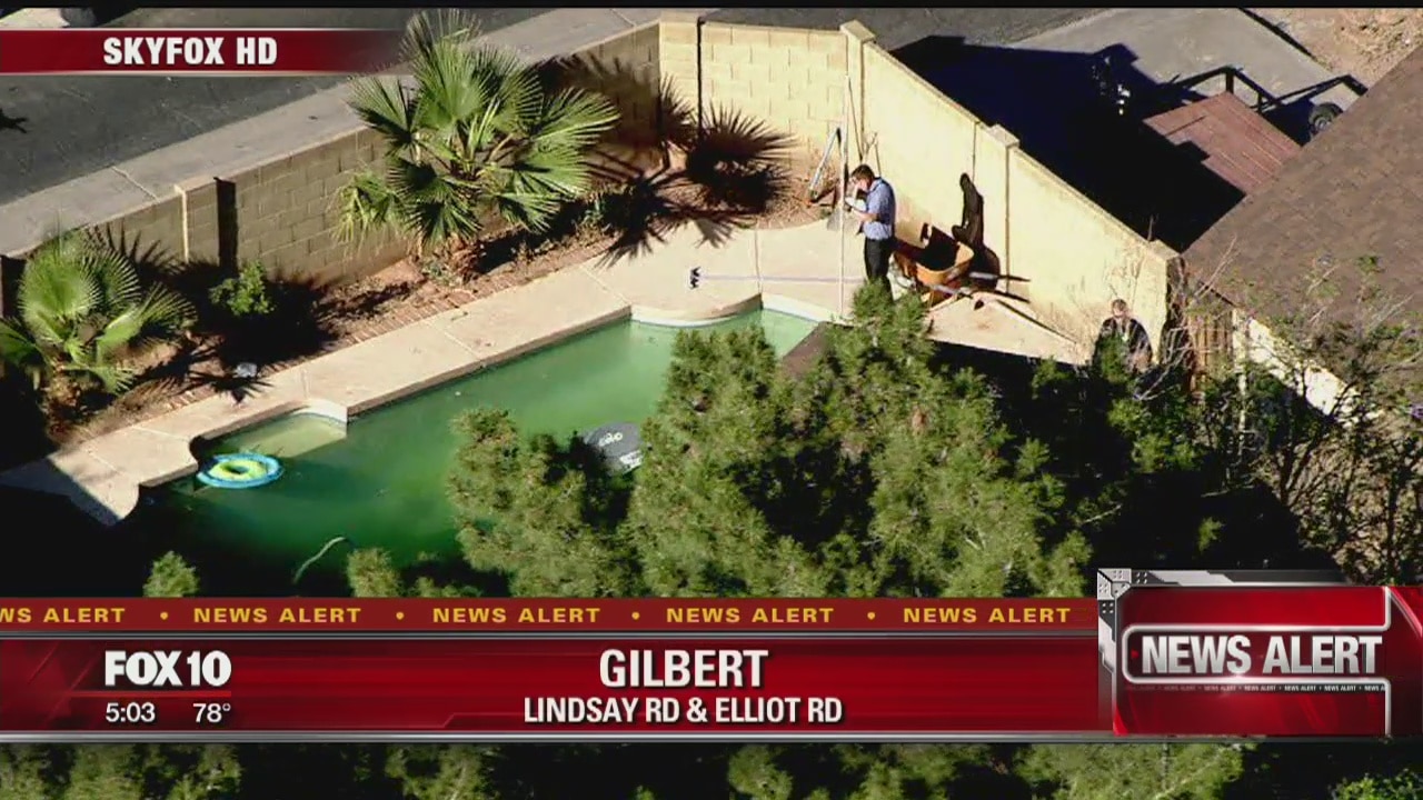 Near drowning reported in Gilbert