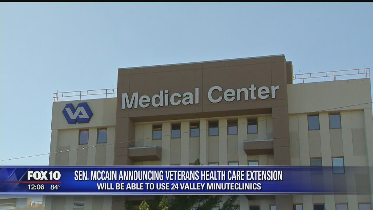 Sen. McCain announces new program aimed to help Valley vets get medical care