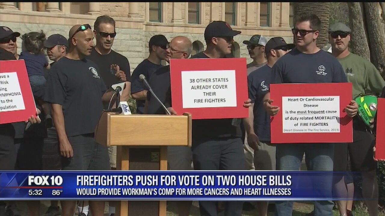 Bills would provide health coverage for ailing Valley firefighters