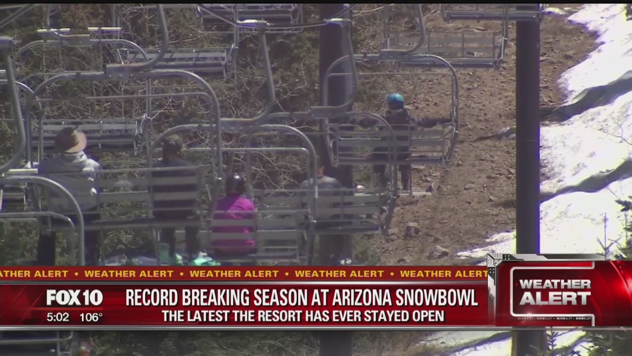 Skiiers hit the slopes as Snowbowl enjoys record season