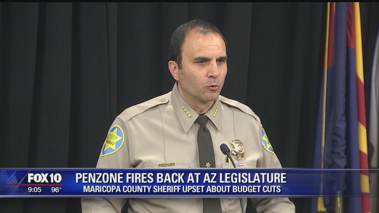 BUDGET BATTLE: Paul Penzone expresses dismay over proposed state budget cuts