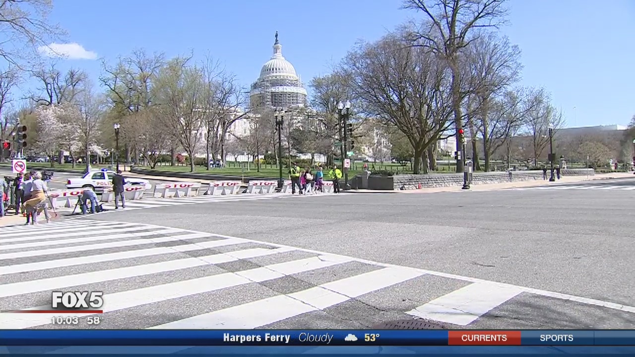 Suspect shot at US Capitol Visitor Center after pulling out weapon