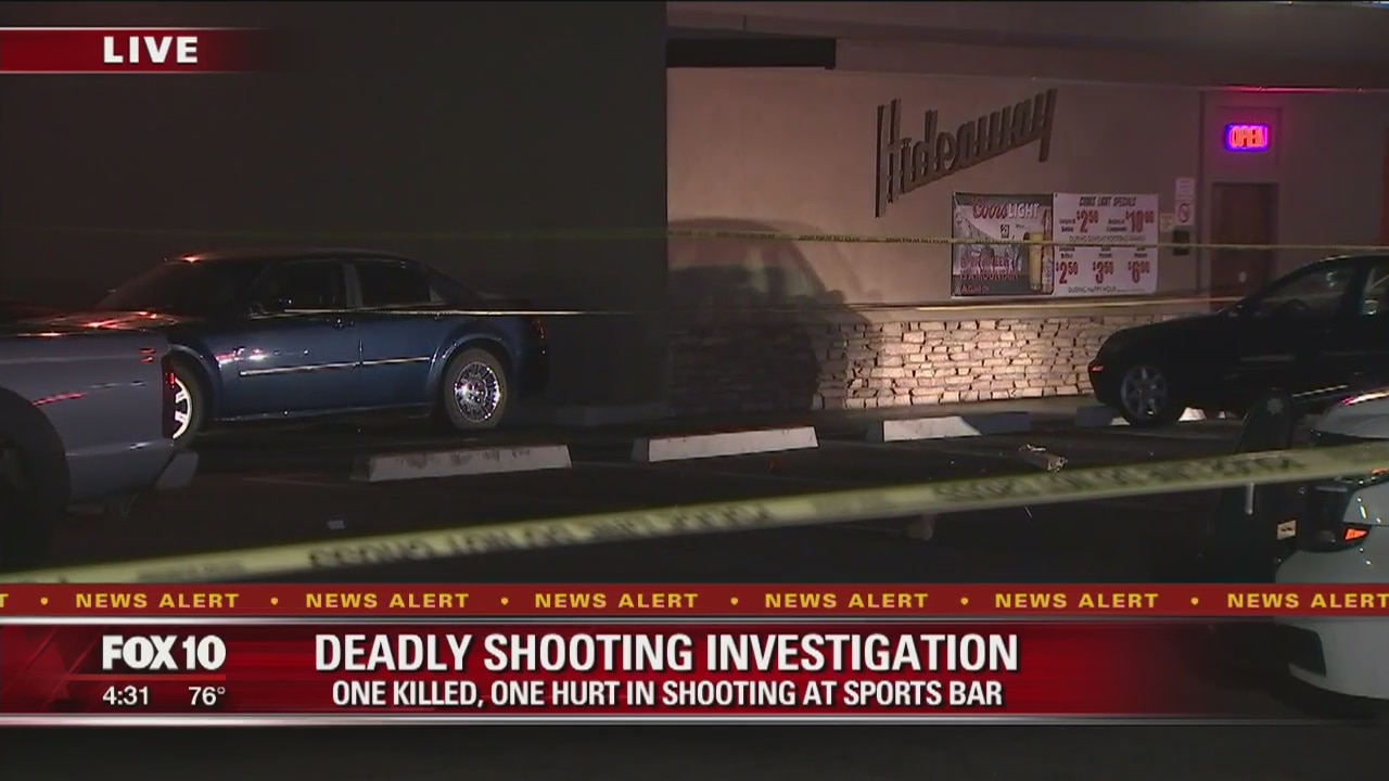 1 dead, another injured in shooting outside Phoenix bar | FOX 10 Phoenix