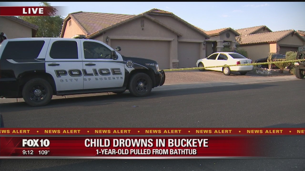 One-year-old drowns in family bathtub in Buckeye | FOX 10 Phoenix