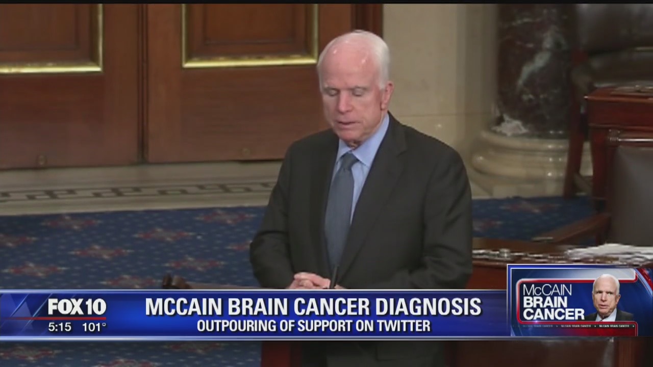 People show huge outpouring of support for John McCain