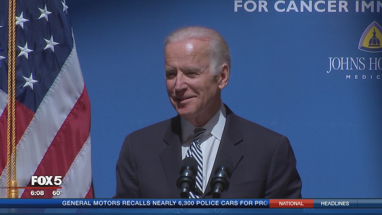 Biden confident Congress will OK cancer 'moonshot' funds