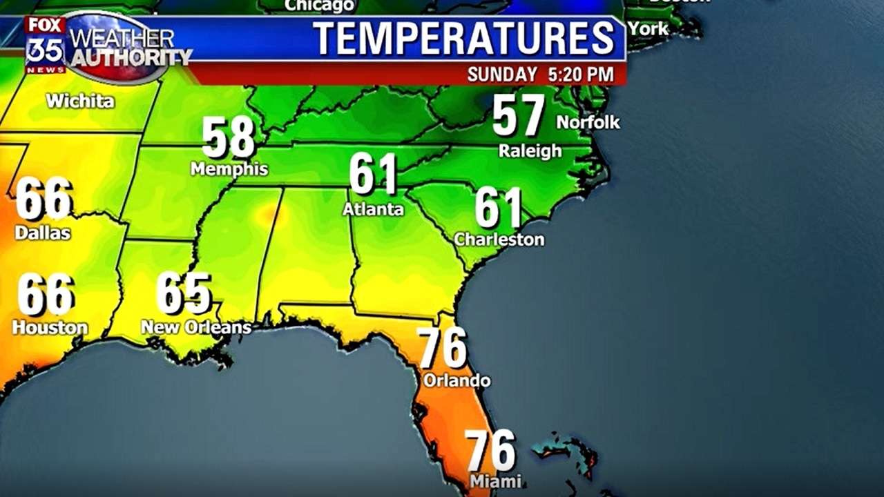 Weather Forecast: November 3