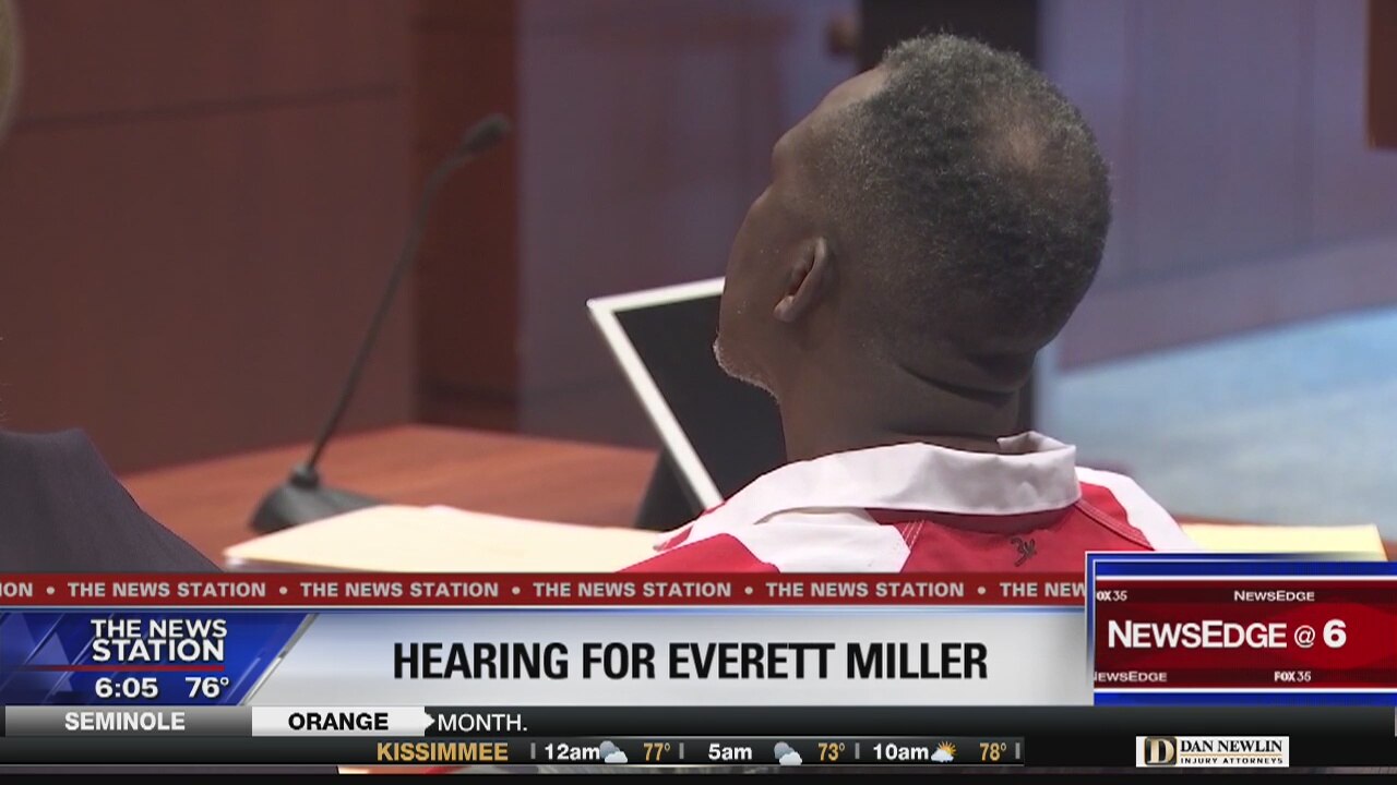 Hearing for Everett Miller sentencing phase