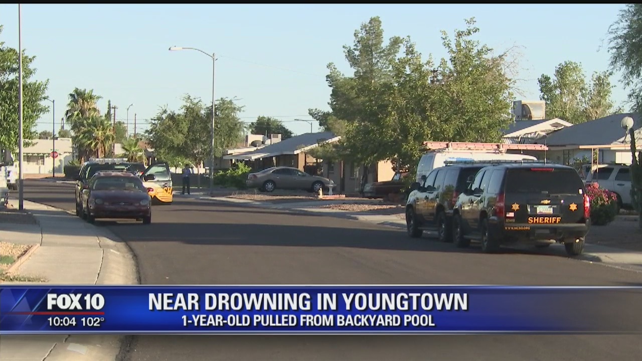 One-year-old found in Youngtown pool taken to the hospital with life-threatening injuries