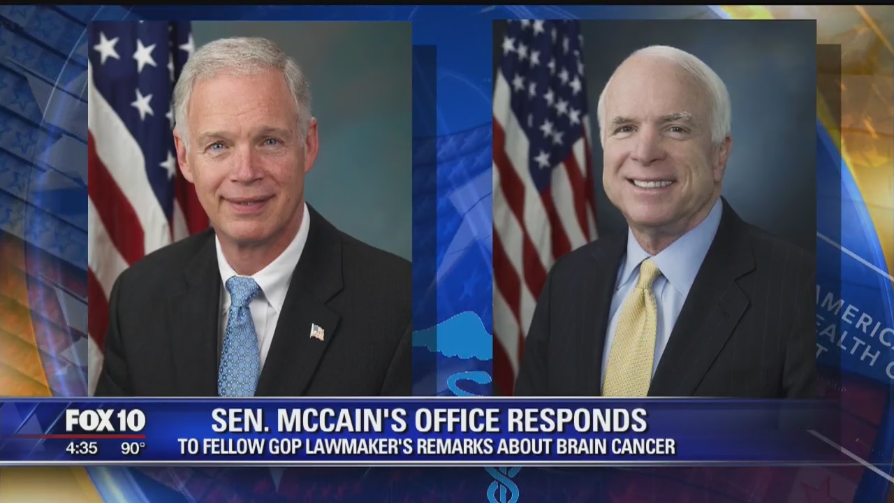 GOP senator suggests brain tumor affected McCain vote