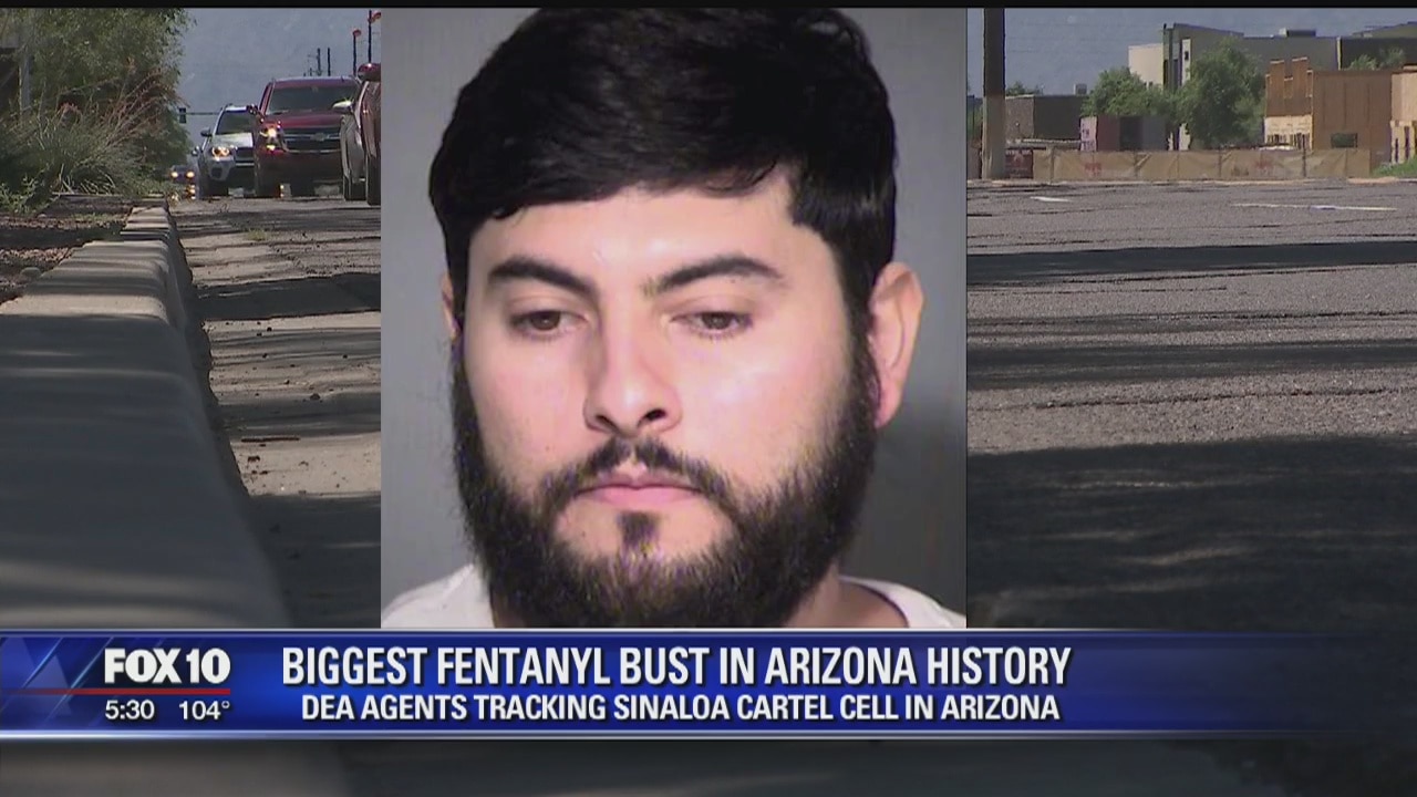 27-year-old man arrested in biggest Fentanyl bust in Arizona history