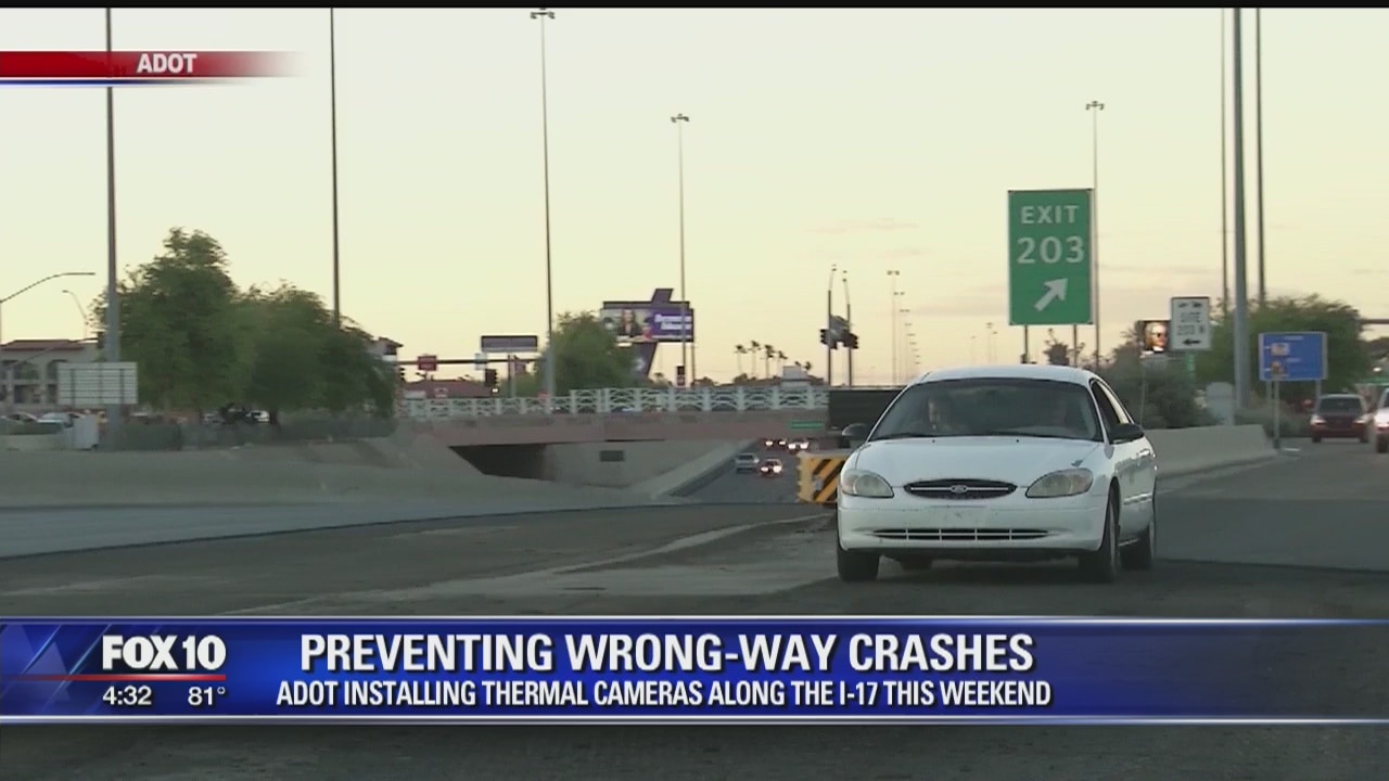 Construction of wrong-way driver system starts along I-17