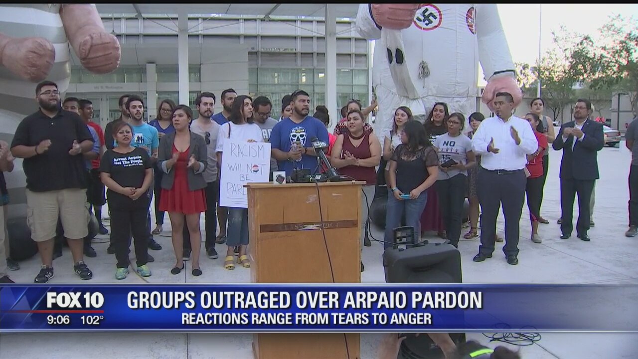 Both sides of the aisle react to pardon for ex-Sheriff Joe Arpaio