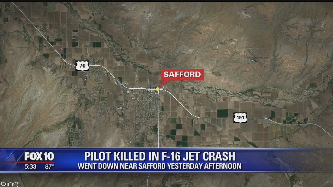 Ariz. Air National Guard: F-16 crashes near Safford