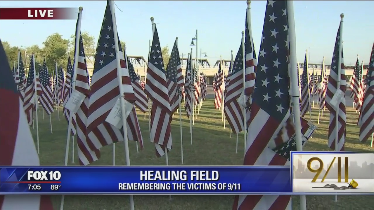 Tempe honors 9/11 victims with honorable run & 'Healing Fields'