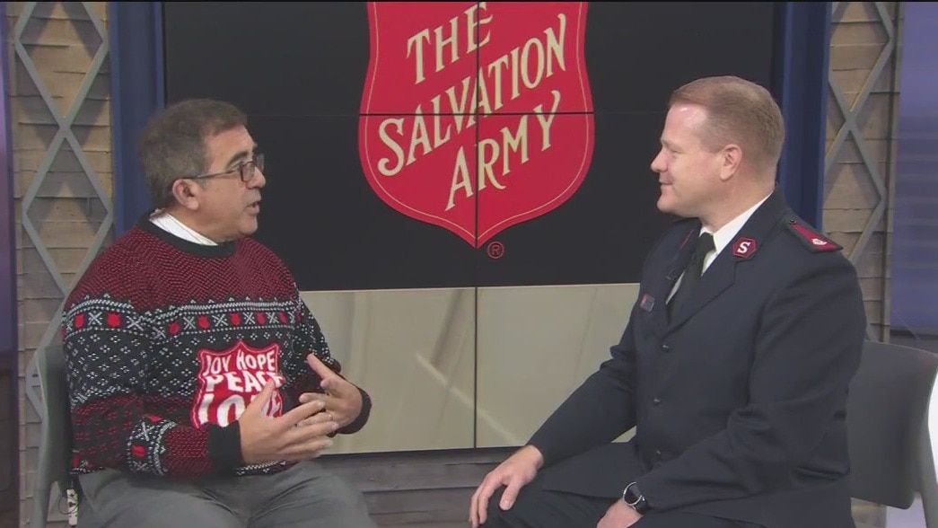 Helping The Salvation Army during the holidays