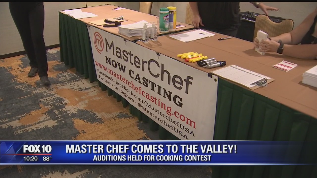 Dozens of AZ residents line up to try out for Master Chef