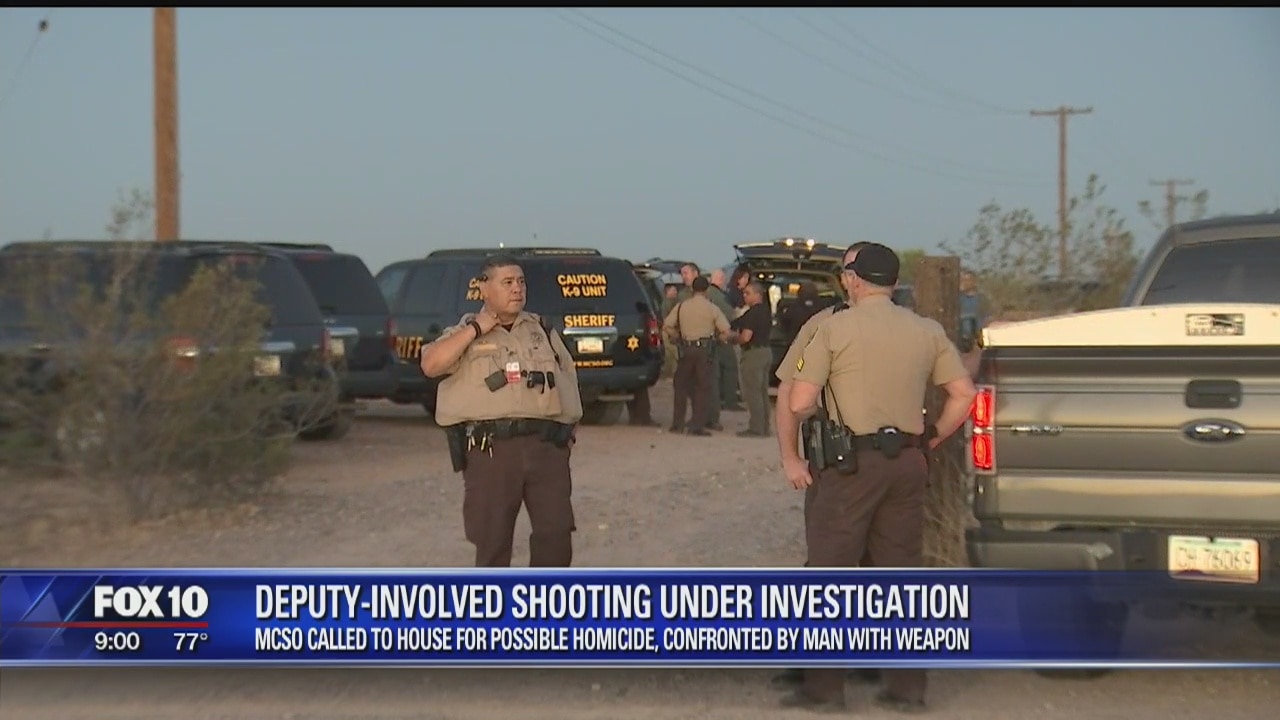 MCSO investigating deputy-involved shooting in Tonopah