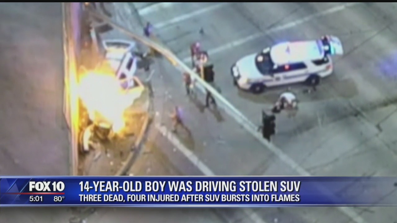 Questions surrounding fatal crash involving stolen SUV