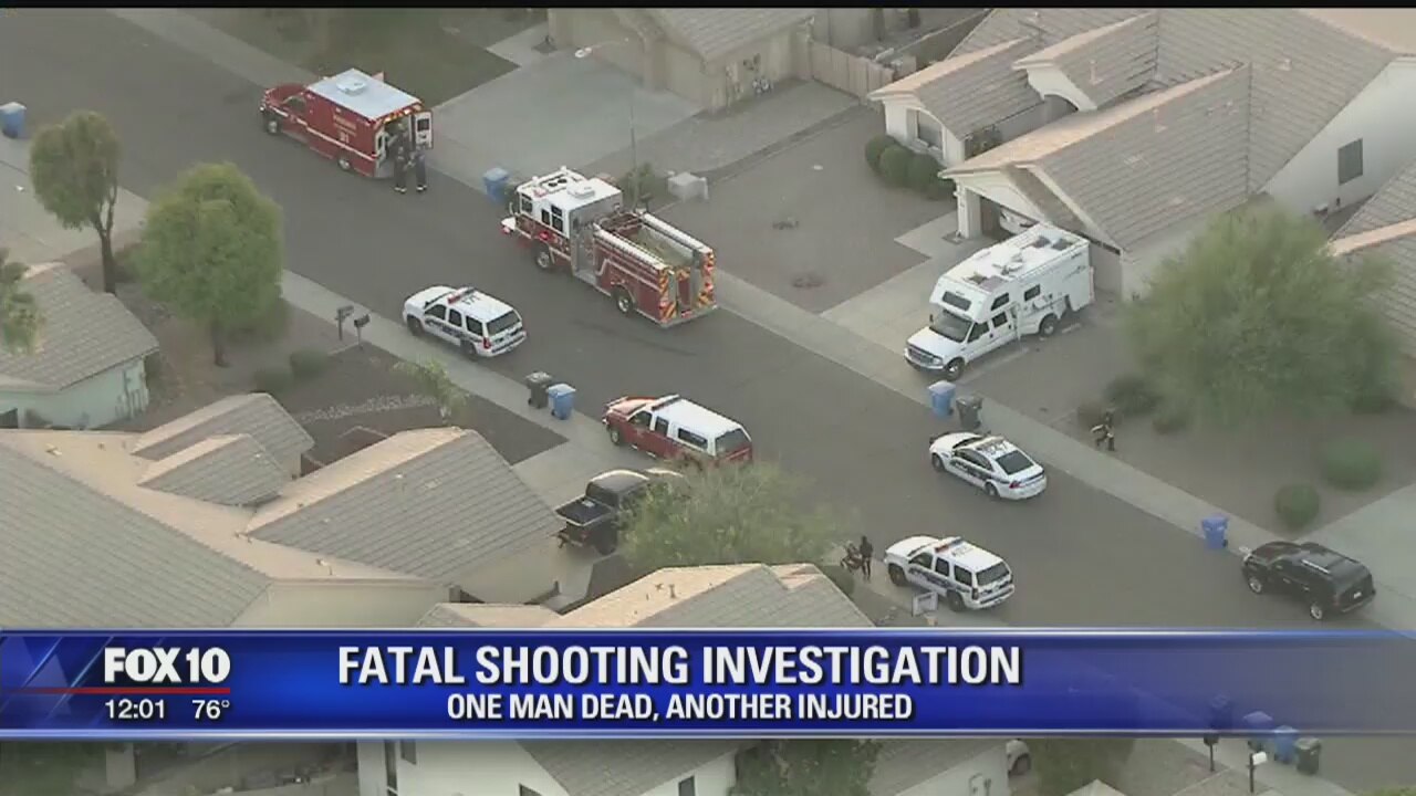 Police: Father shoots son in back, turns gun on himself