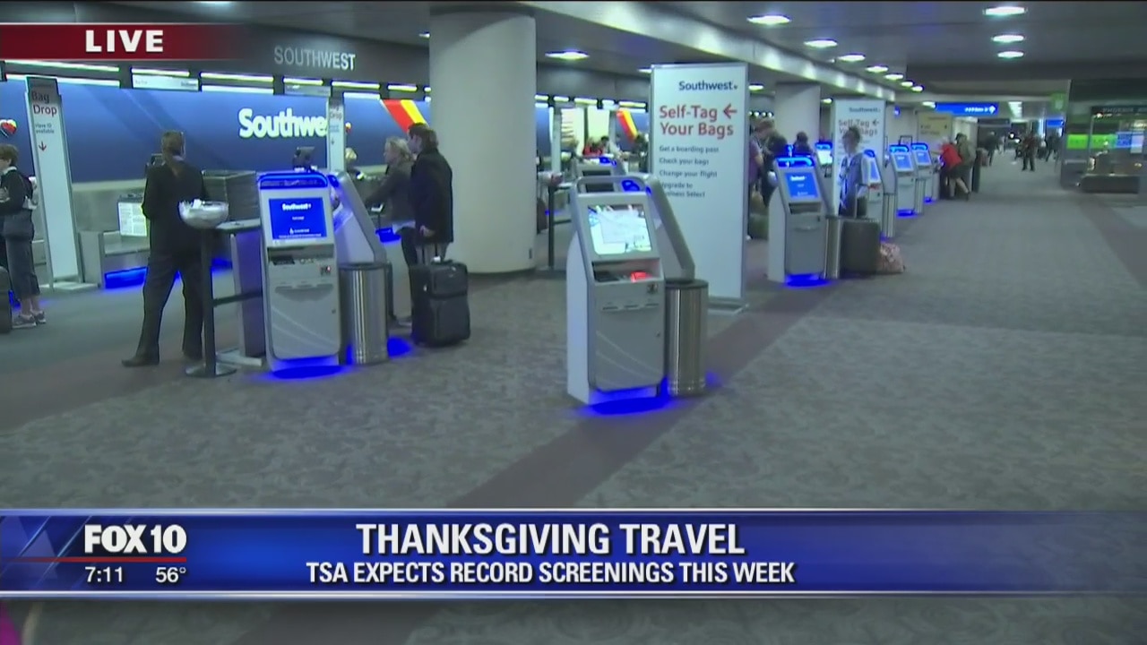 TSA braces for Thanksgiving-week travelers
