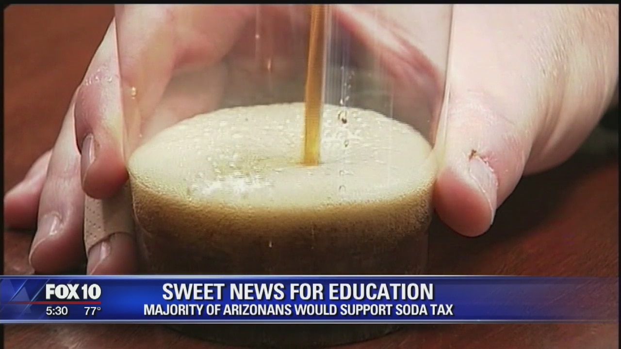 Poll: Arizonans would support a tax on soda to benefit education
