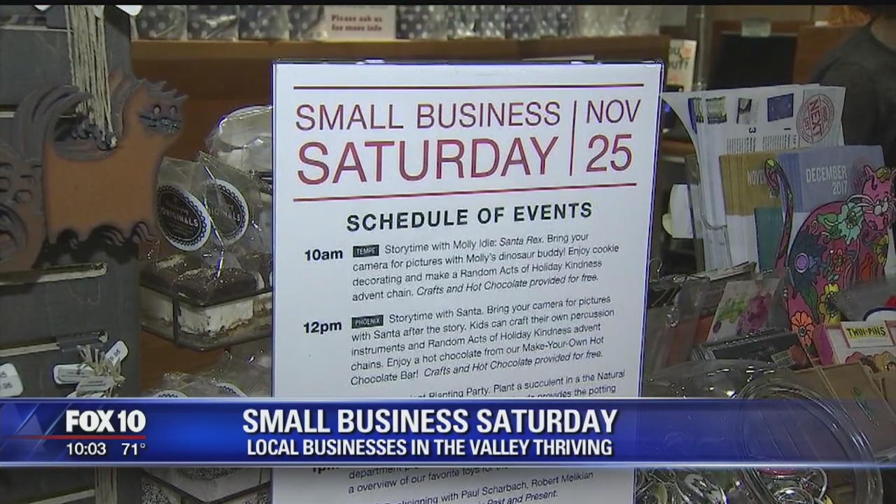 Valley businesses ramping up for Small Business Saturday