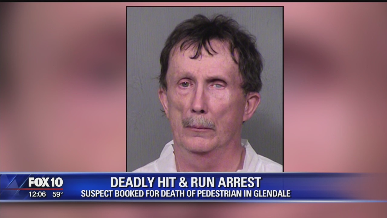 Man booked in hit-and-run death of pedestrian in Glendale