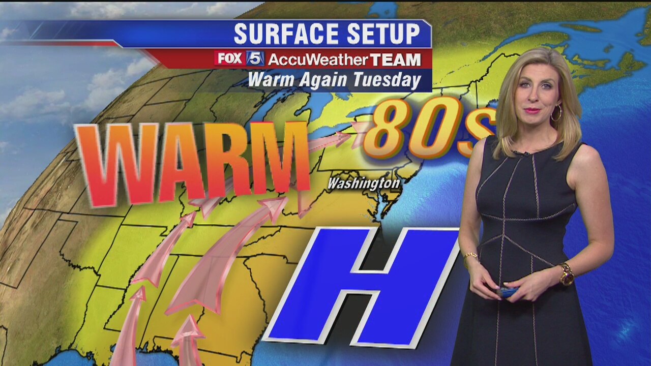 FOX 5 Weather Forecast: Monday, April 18