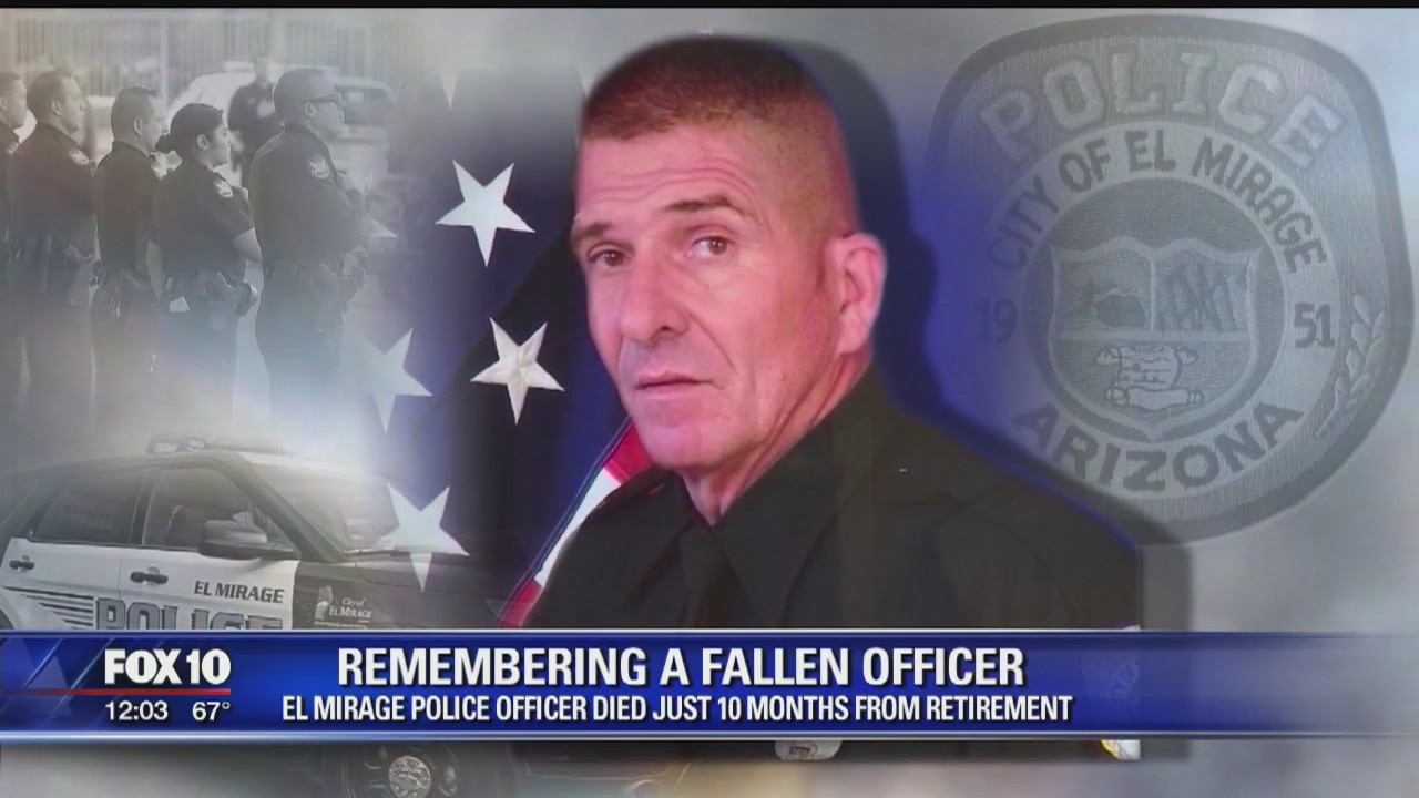 Funeral plans announced for fallen El Mirage police officer