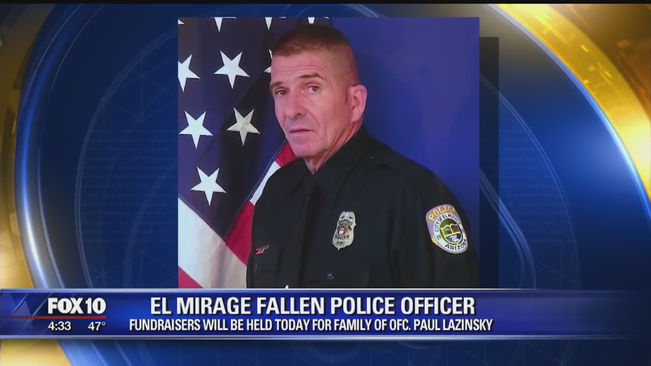 Fundraisers held for family of fallen El Mirage police officer