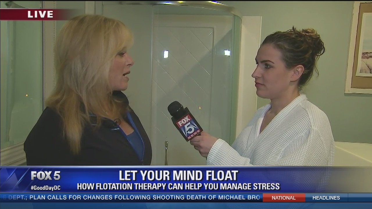 Hope Floats: Floatation therapy in Bethesda