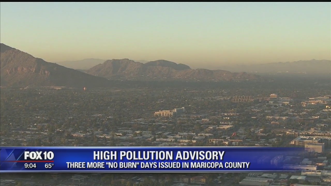 Dirty air prompts no-burn restrictions for metro Phoenix