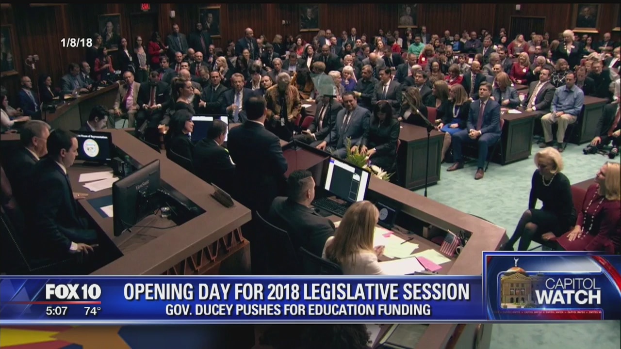 Arizona Gov. Ducey delivers 4th state of the state address