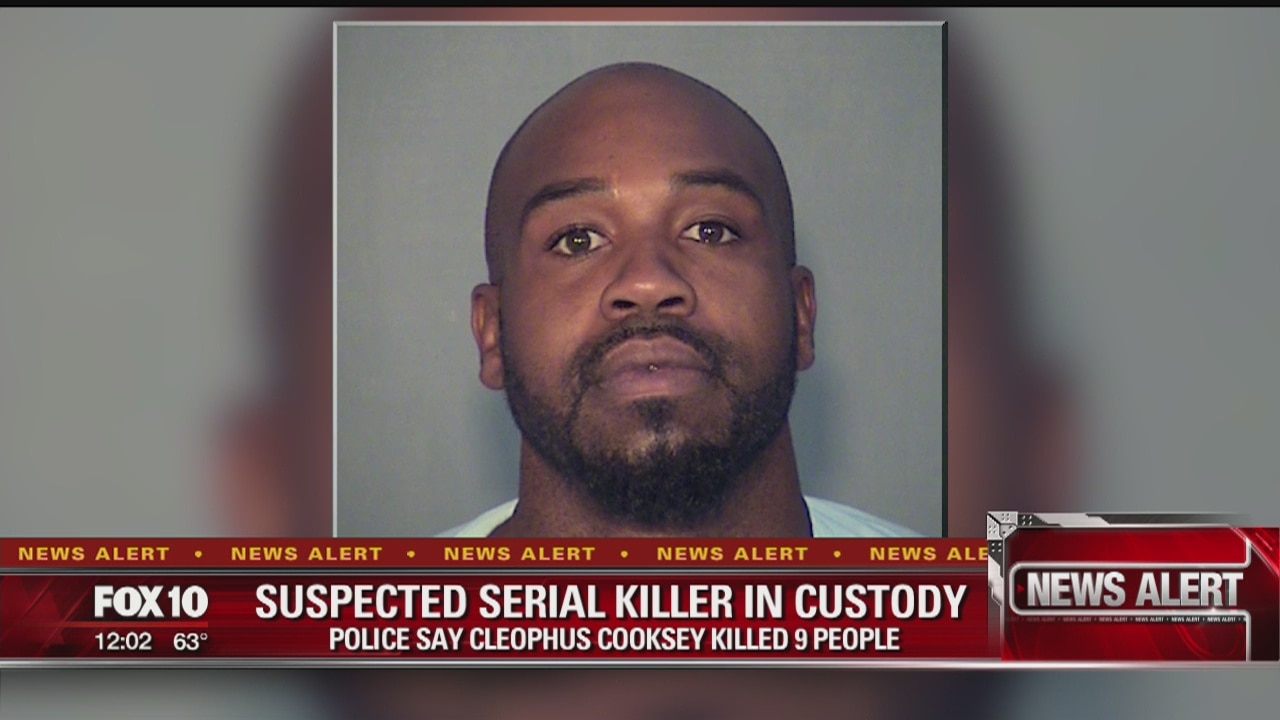 Arizona police say suspect tied to 9 killings