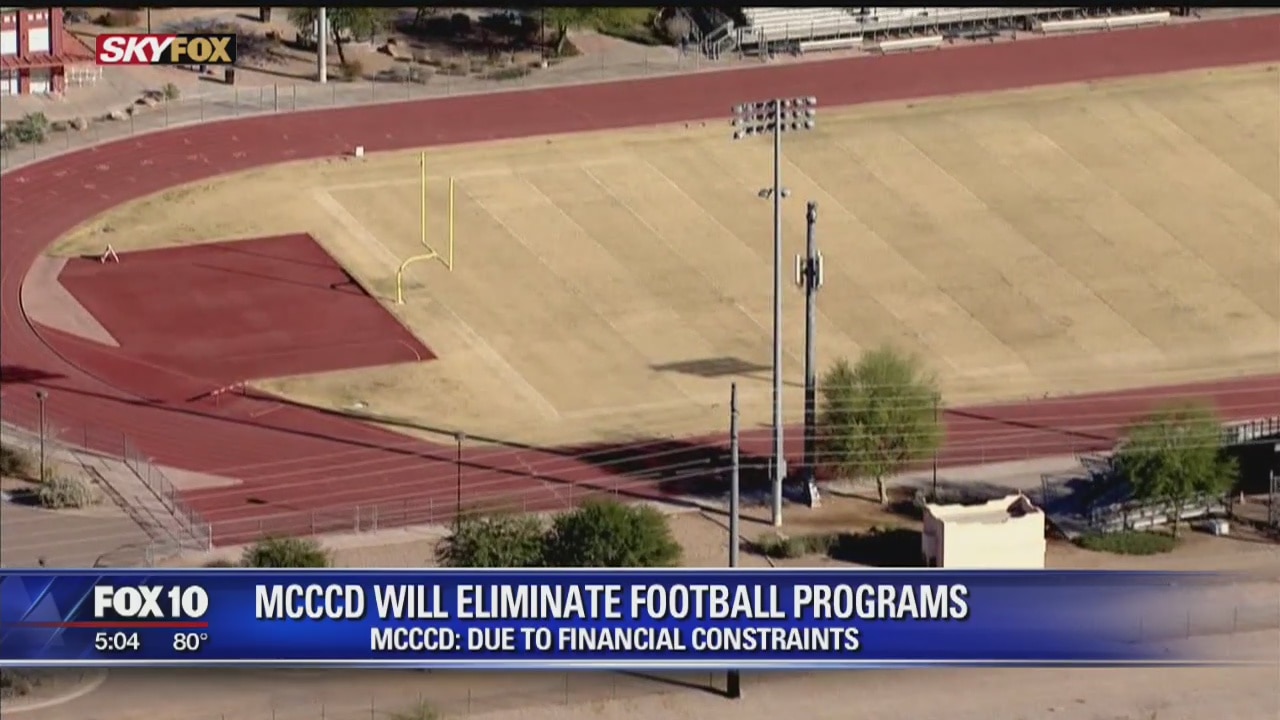 NO MORE FOOTBALL: Maricopa Community Colleges getting rid of Football after Fall 2018 season