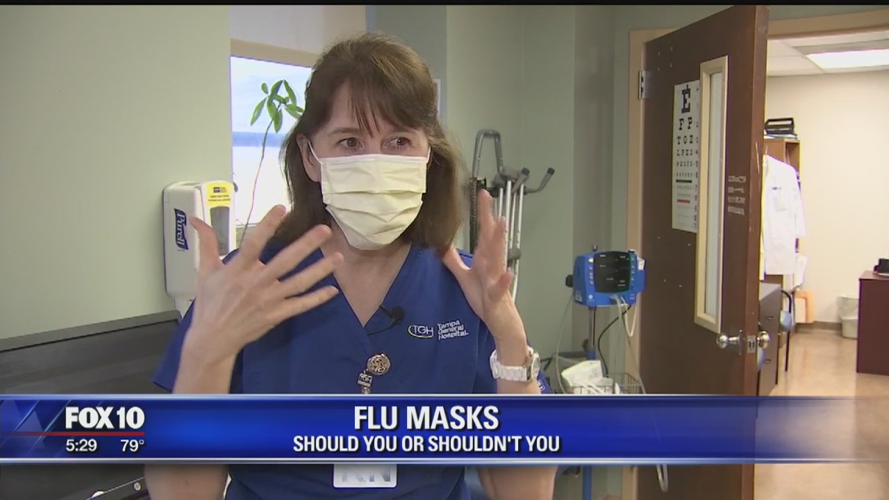 Study: Wearing flu mask may help you during flu season