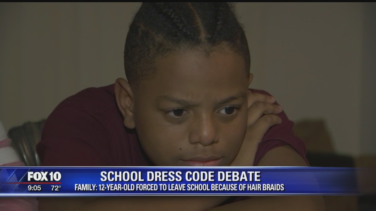 Valley family says their son is being forced to leave his charter school, because of his hair braids